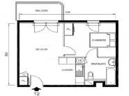 Location appartement t2 La Seyne Sur Mer